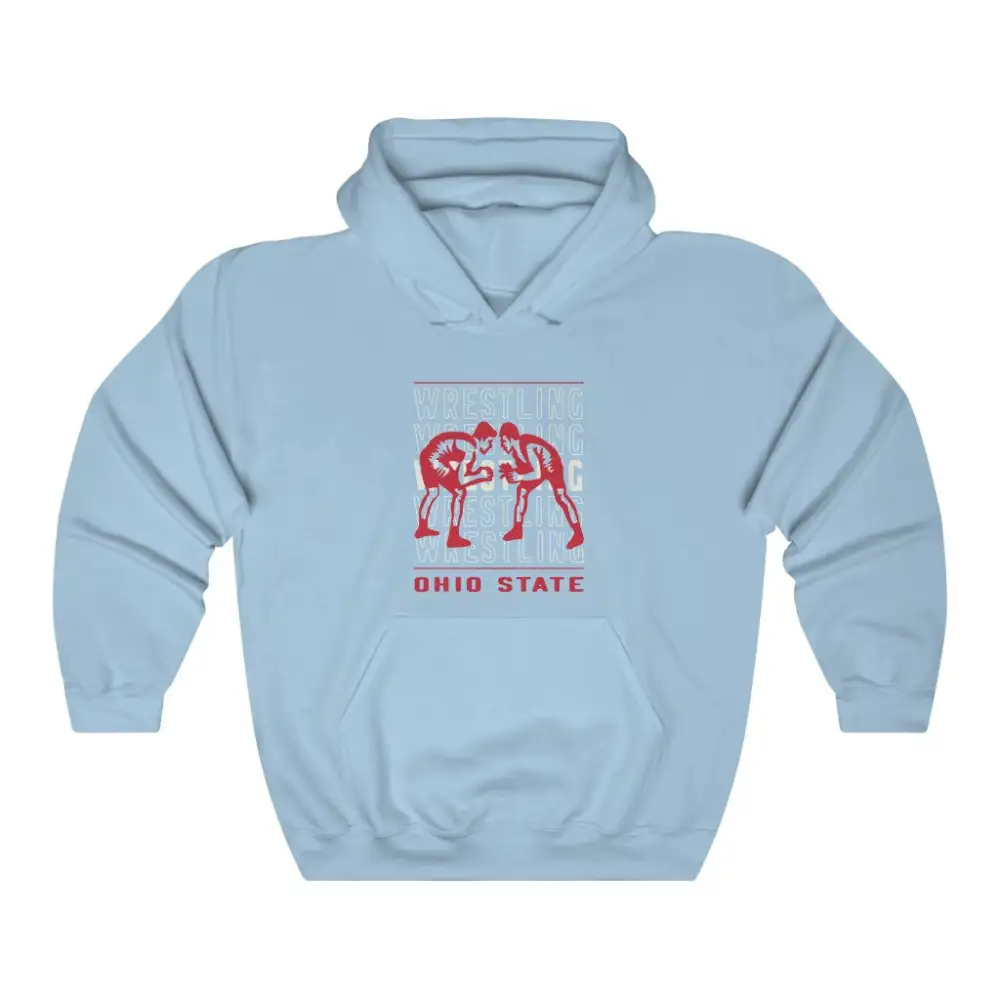 Retro Wrestler Graphic Hoodie