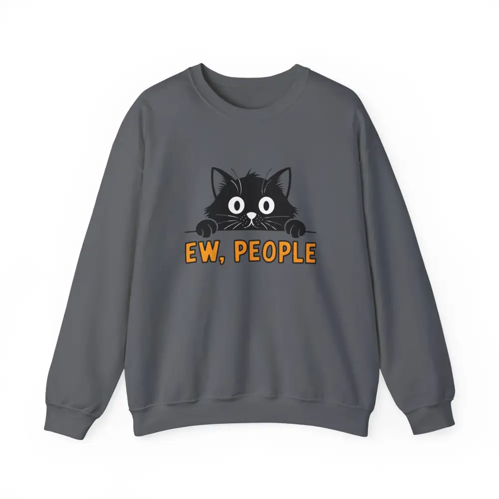 Anti Social Cat Crewneck Sweatshirt