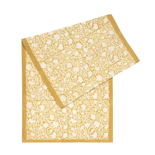 Sunlit Meadow Floral Table Runner
