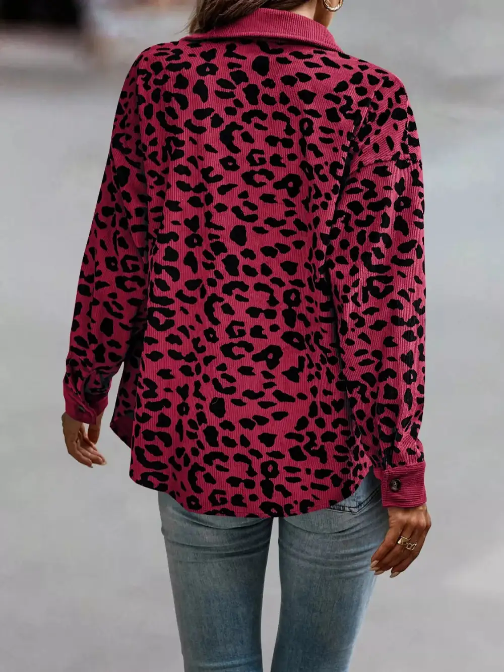 Full Size Zip Up Zebra Print Bomber Jacket