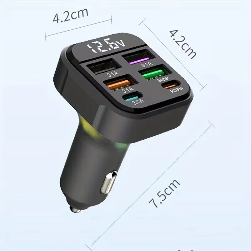 Multi-Port Car Charger
