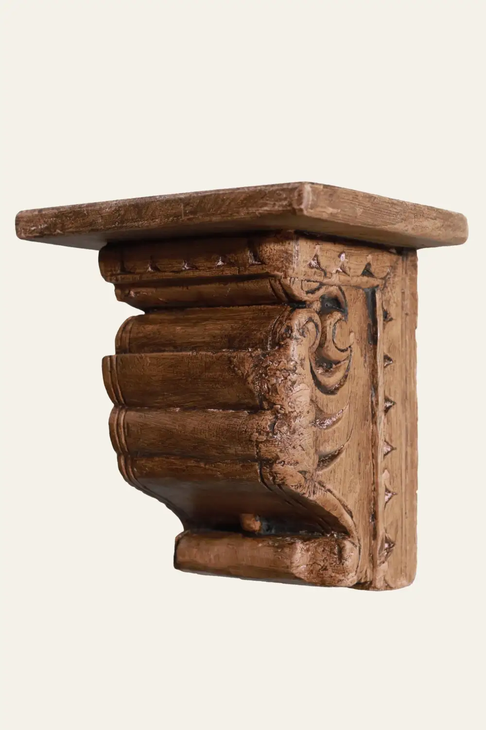 Classic Carved Wooden Wall Corbel