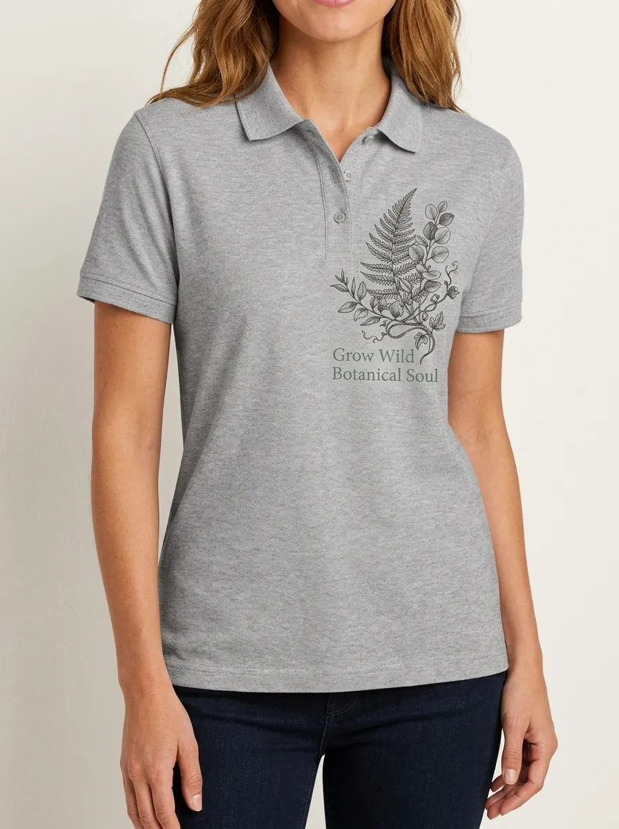 Nature Lover Botanical Casual Shirt Classic