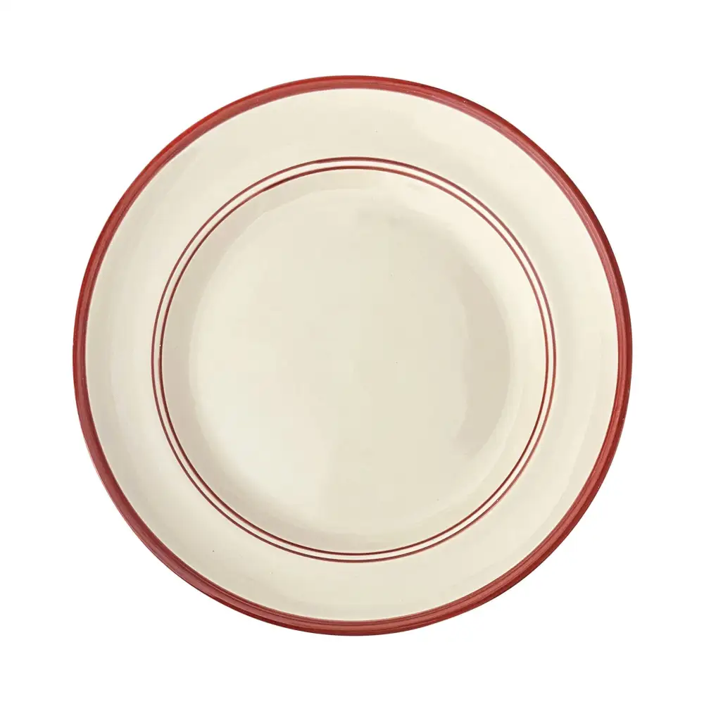 Artisan-Made Ceramic Dinner Plate