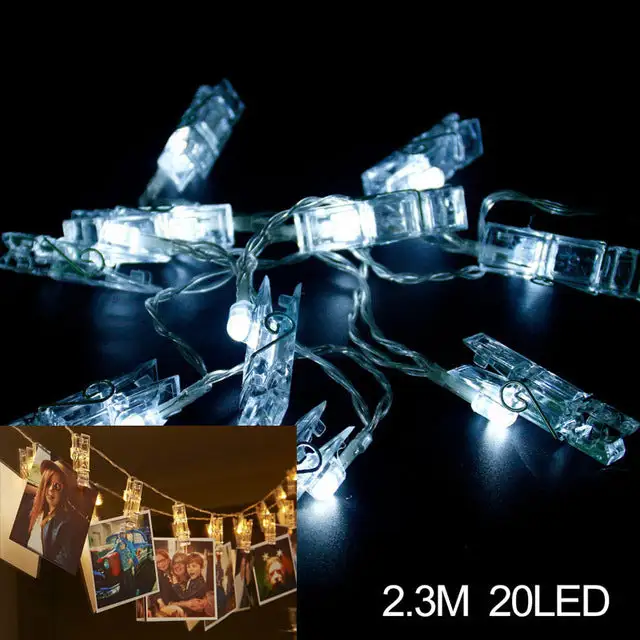 Photo Clip String Lights