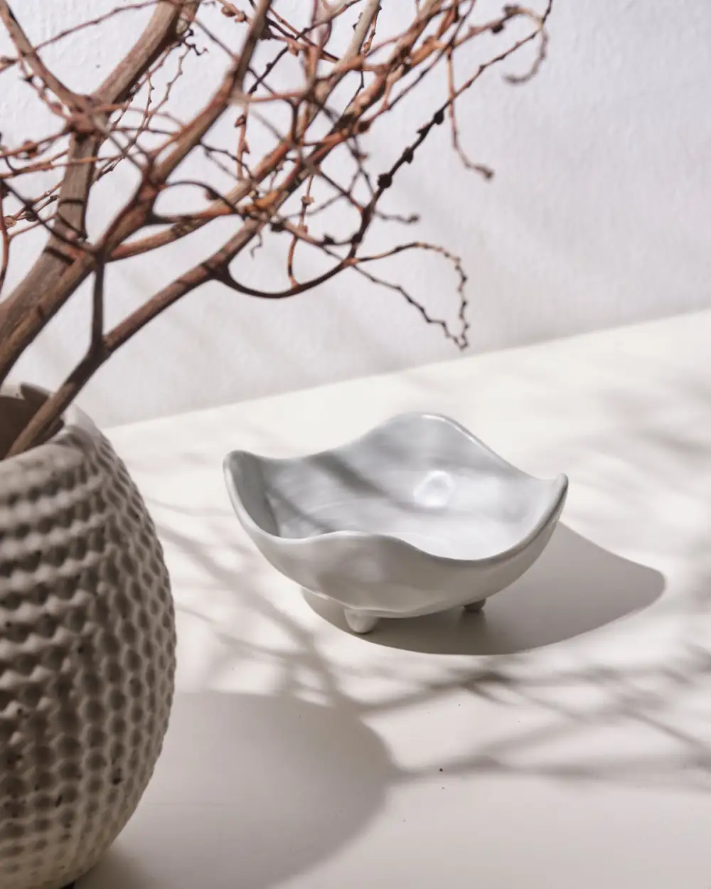 Raised Textured Sauce Dish
