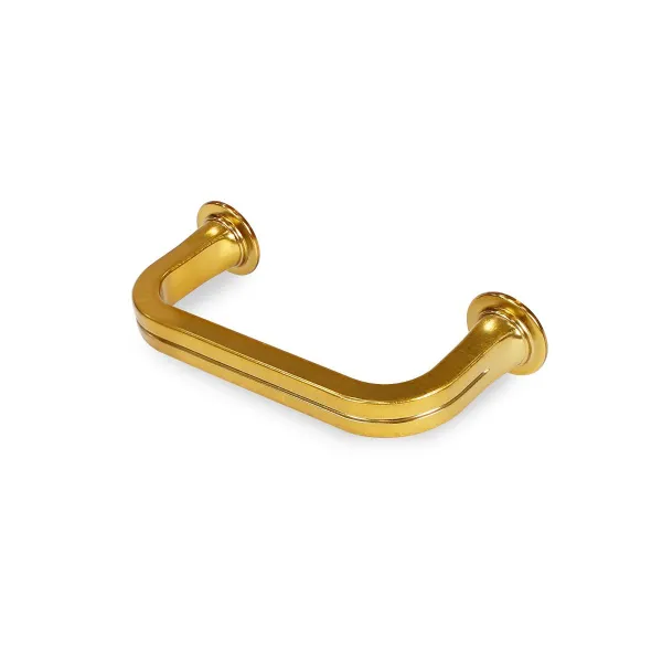2-Piece Brass Cabinet Drawer Pull Set 3-Inch
