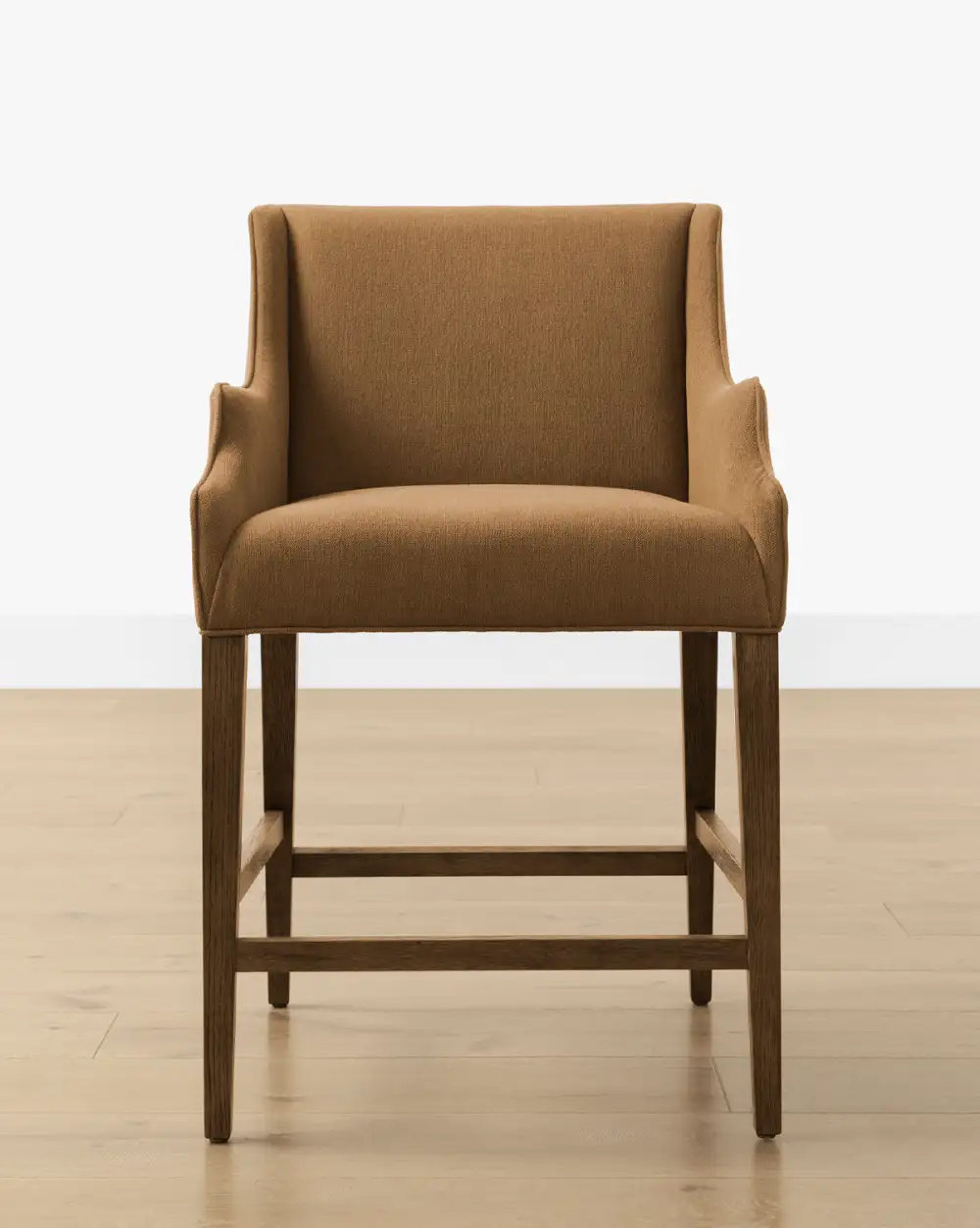 Tailored Linen Counter Stool