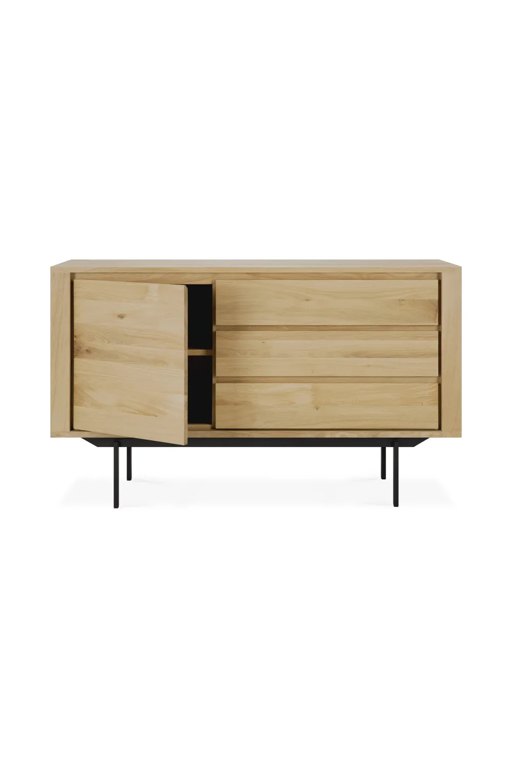 Oak Wood Sideboard With Legs