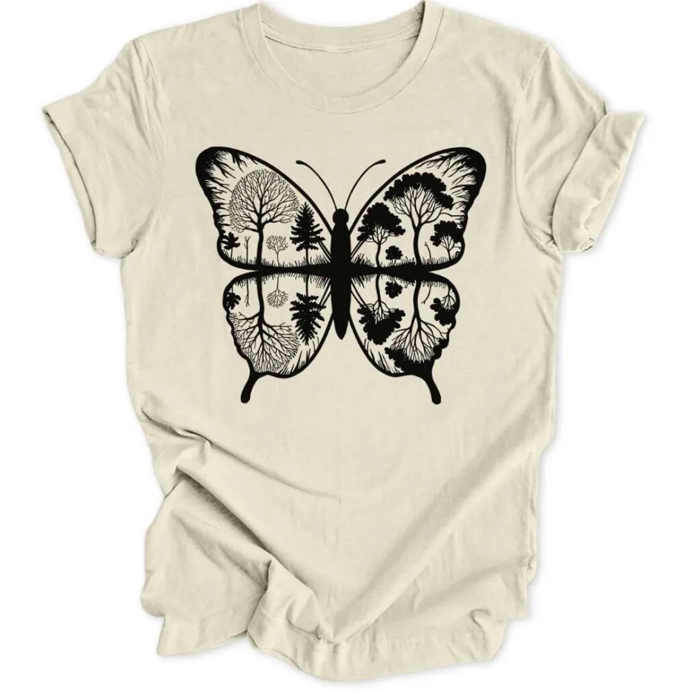 Butterfly Mirror Unisex T-Shirt