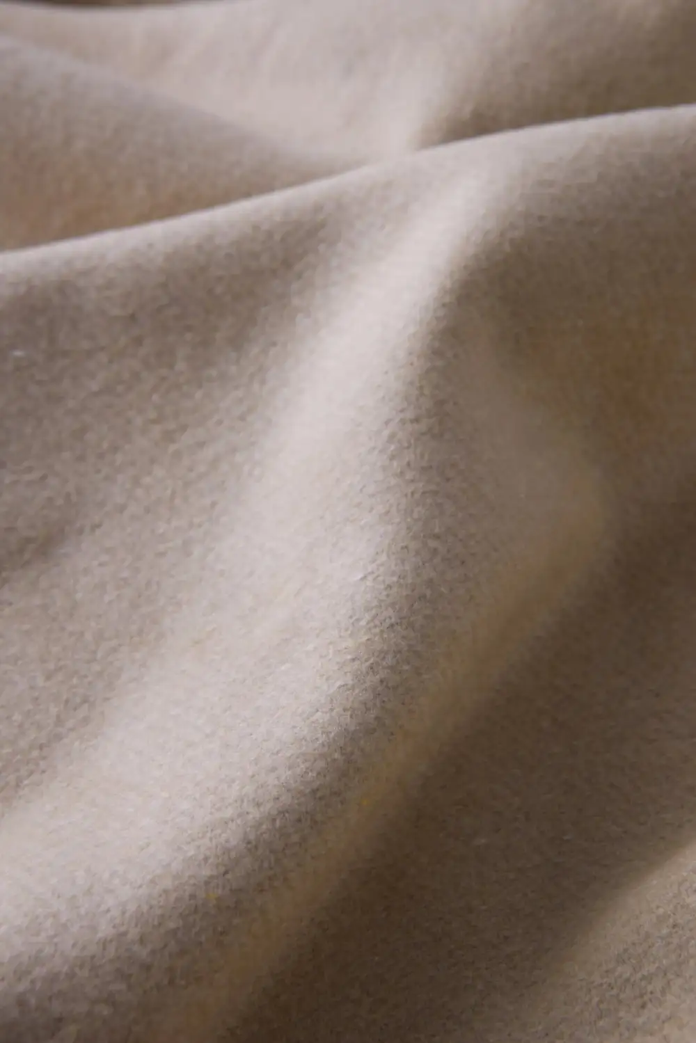 Solid Cotton Blend Throw