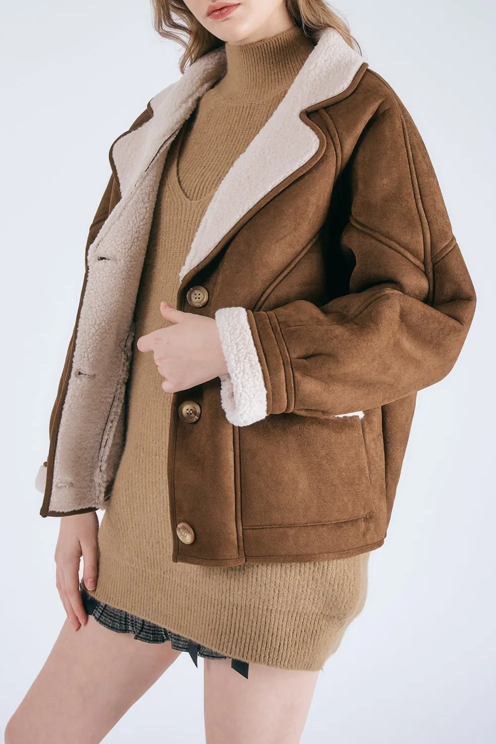 Faux Shearling Jacket