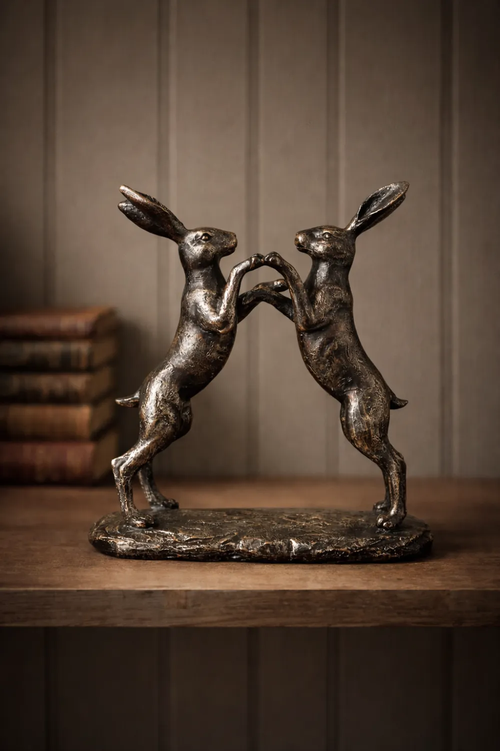 Fighting Rabbits Ornament