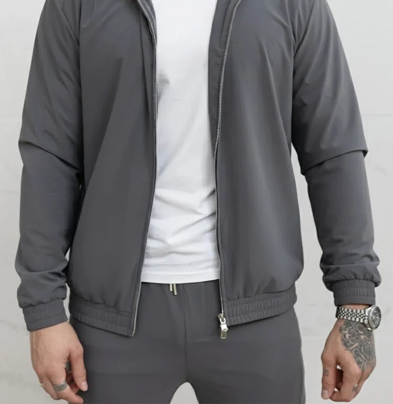 Grey Coordinated Clothing Piece