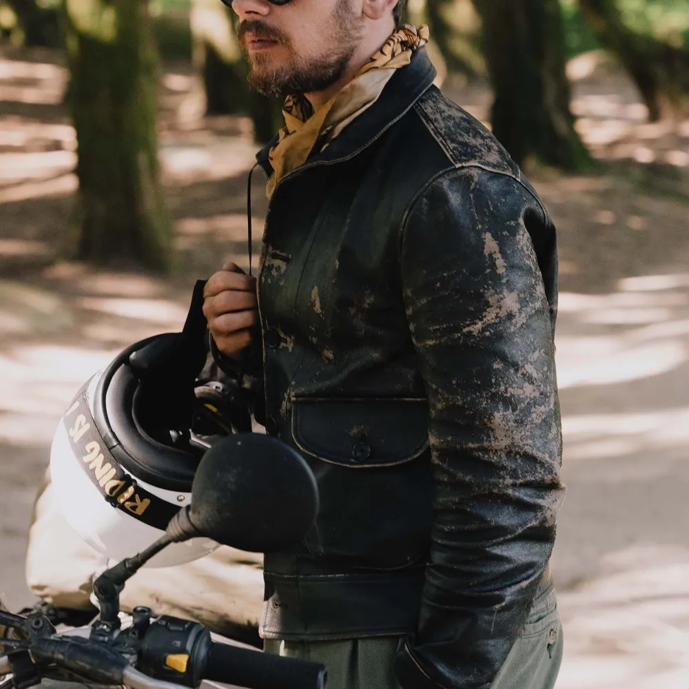 Heritage Leather Men's Casual Jacket