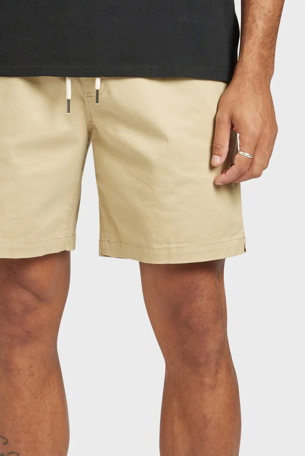 Classic Straight Cut Cotton Chino Casual Shorts