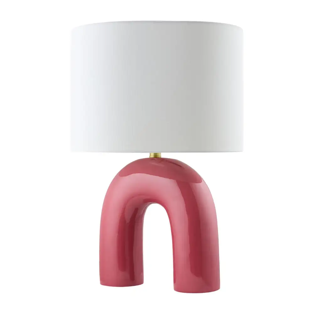Arched Ceramic Table Lamp