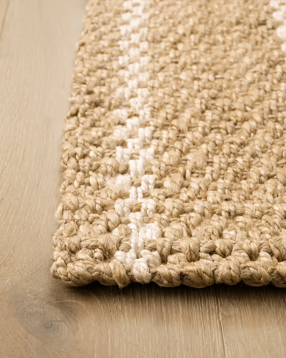 Striped Handwoven Jute Area Rug