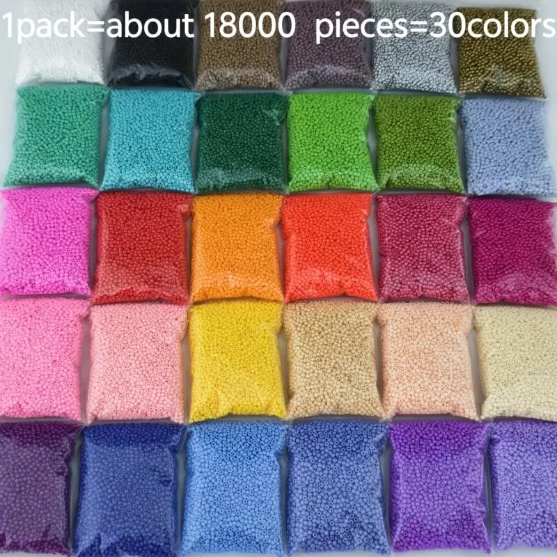 Colors Glass Rice Beads Czech Seed Beads For Diy