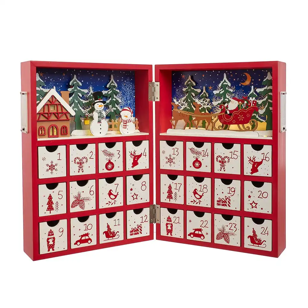 Classic Wooden Countdown Calendar