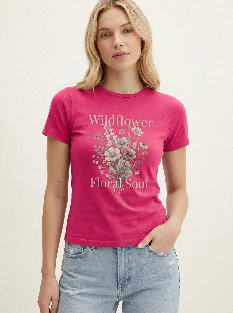 Wildflower Floral Soul T-Shirt