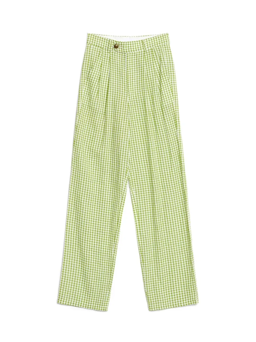 Gingham Trousers