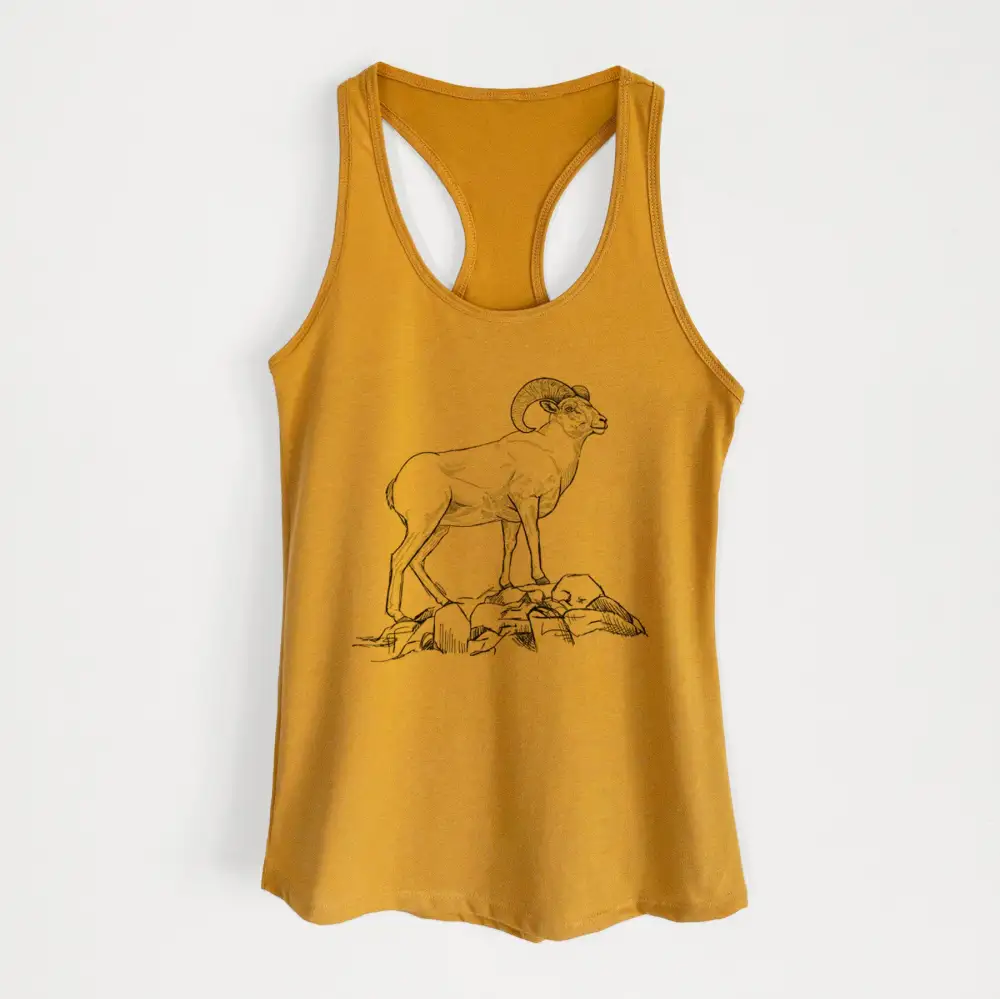 Bighorn Sheep Ram Tank Top