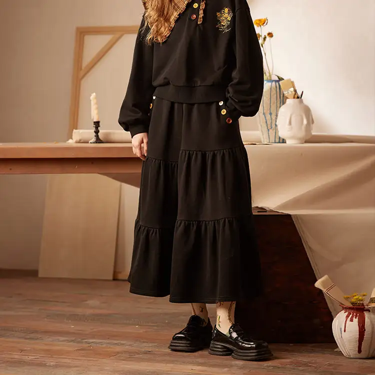 Flexible Boho Everyday Casual Polyester Skirt