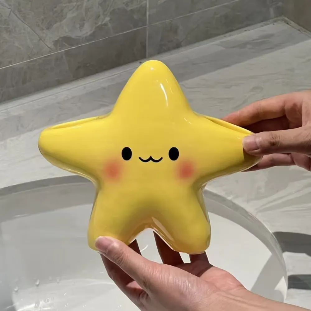 Cute Star-Shaped Toothbrush Holder