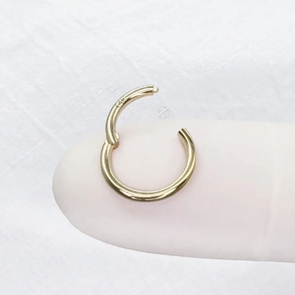 Hinged Seamless Nose Hoop