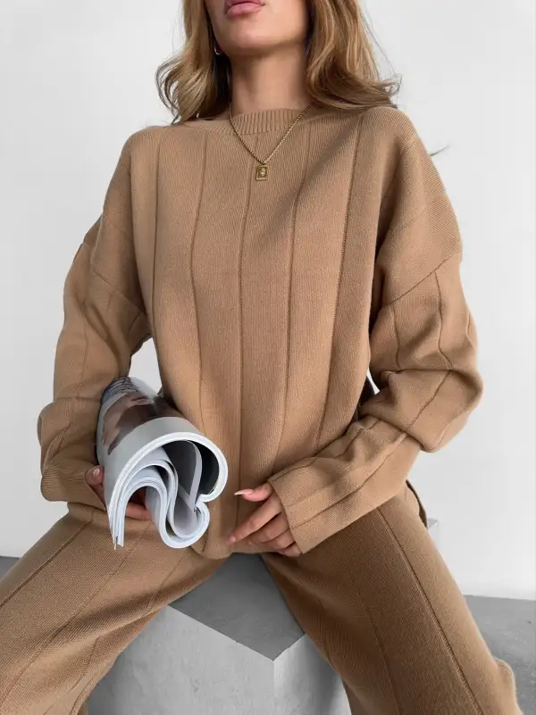 Knit Easygoing Sweater