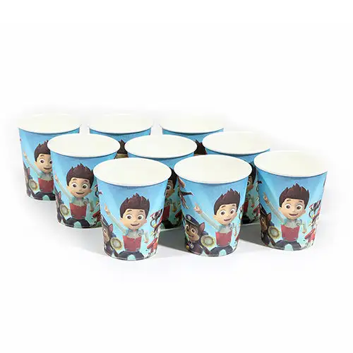 Structured Disposable Tableware Decor Set