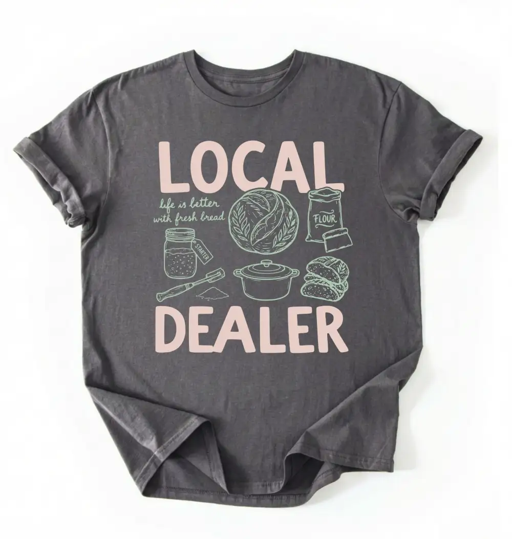 Bread Market Graphic Cotton Tee