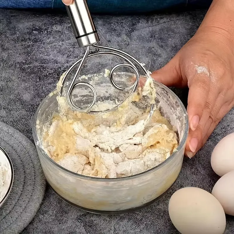 Dough Mixer Stainless Steel HandHeld