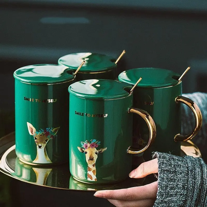 Ceramic Mug Drinkware Set Dining