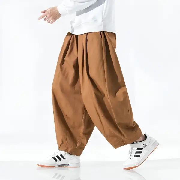 Oversized Lantern Wide Leg Pants