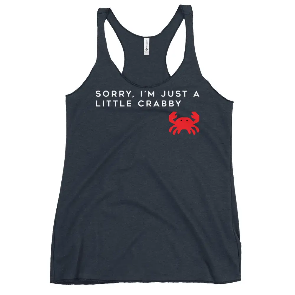 Crabby Print Racerback Tank