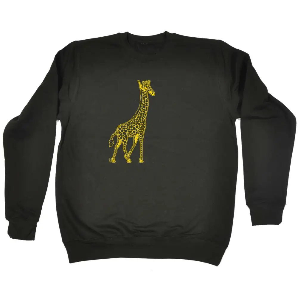 Giraffe Graphic Crewneck Sweatshirt