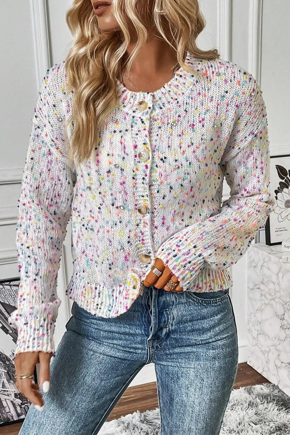 Relaxed Knit Cardigan