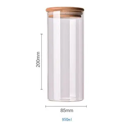 Classic Wooden Glass Fridge Kitchen Storage Organizer