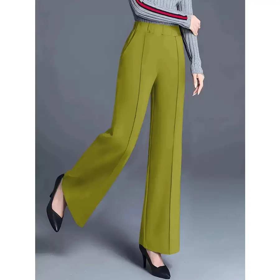 High Waisted Wide Leg Pants