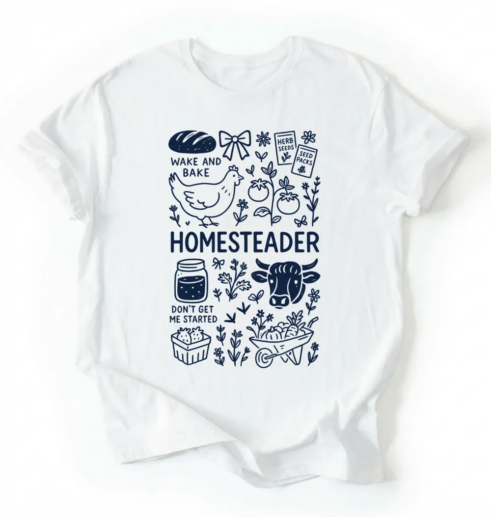 Homestead Life Graphic Cotton Tee