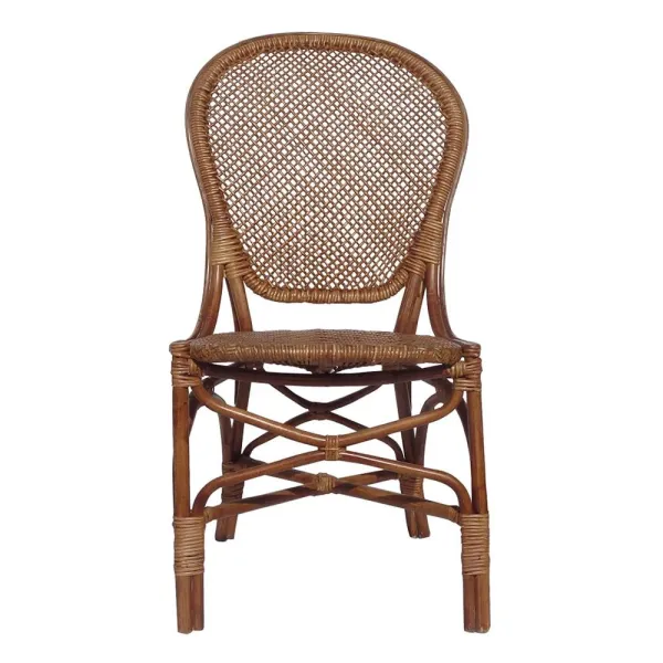 Bamboo Rattan Accent Chair