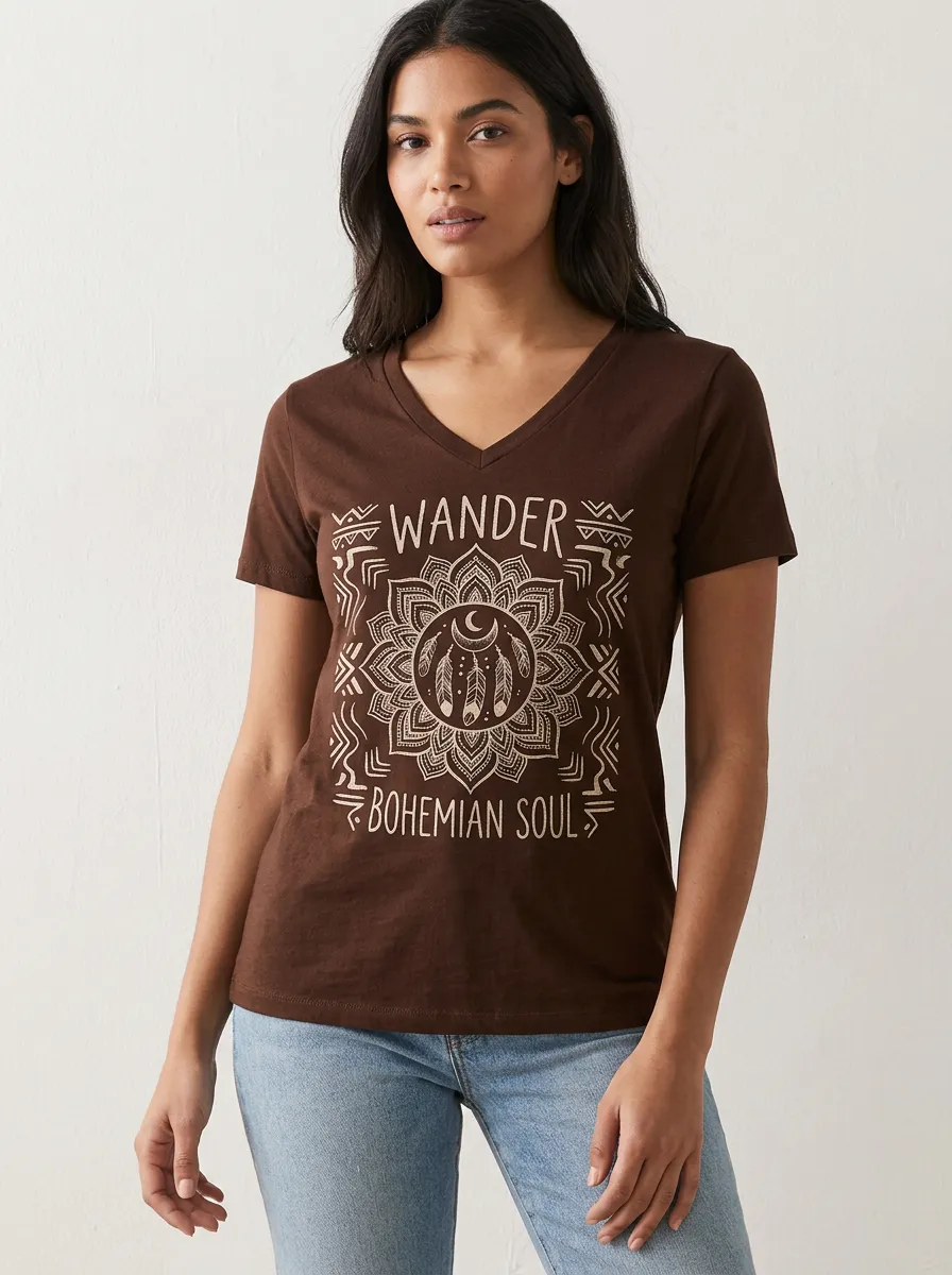 Bohemian Soul Wander T-Shirt Classic