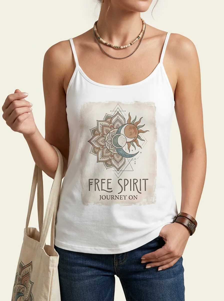 Boho Free Spirit Tank Top Modern