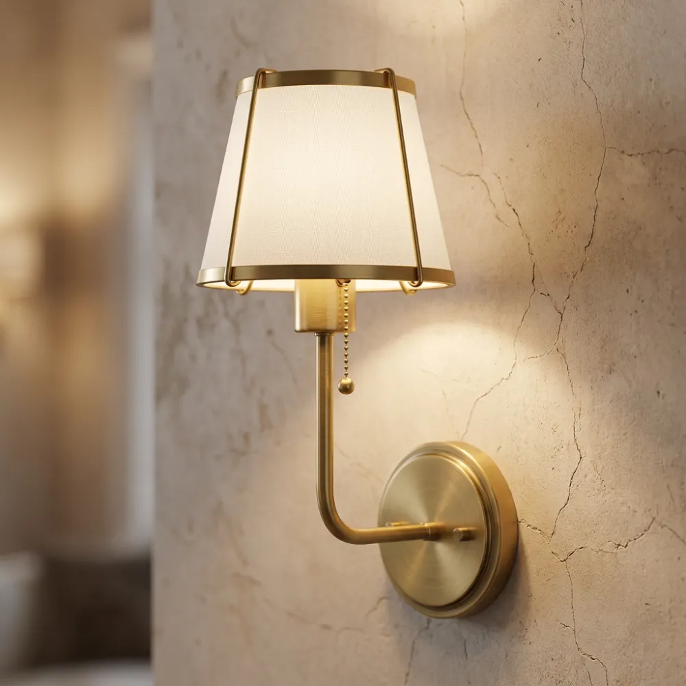 Space-Saving Adjustable Decorative Wall Light