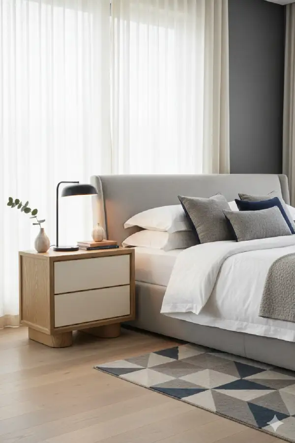 Refined Shagreen Nightstand