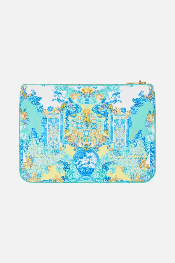 Easy Fit Small Canvas Clutch Bag
