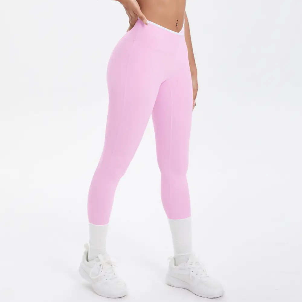 Cross Waist Active Leggings
