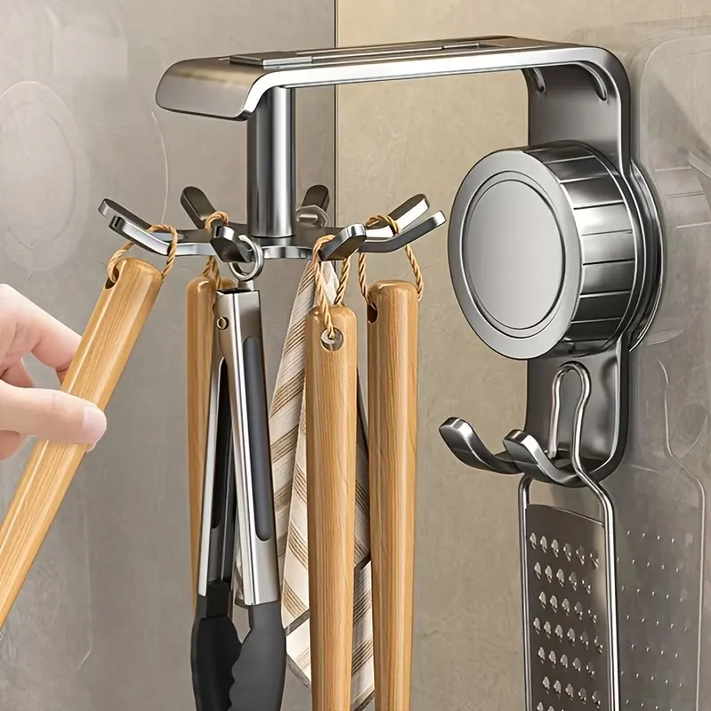 Multi-Hook Kitchen Utensil Hanger